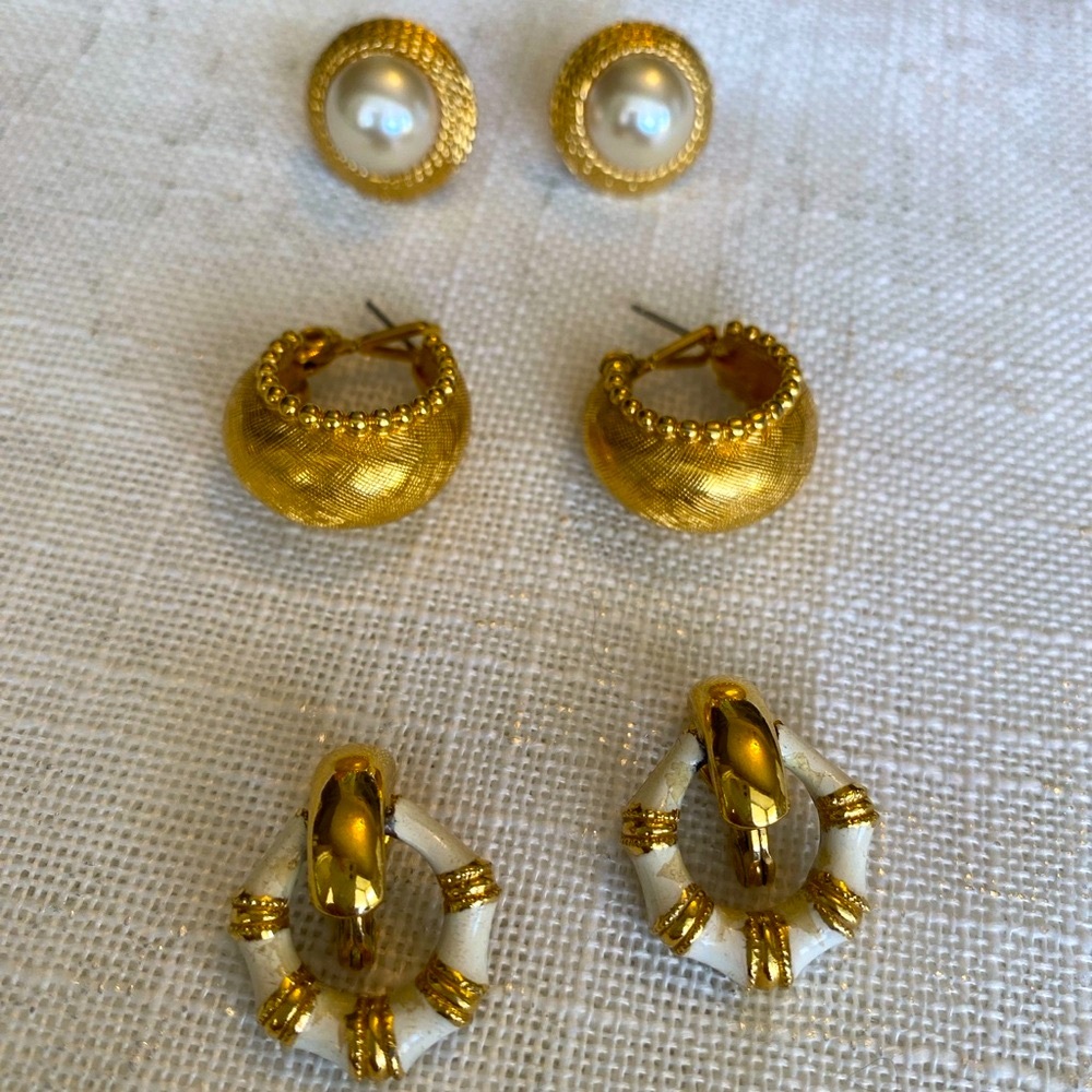 Monet earrings